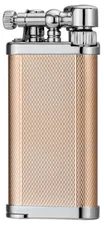 Old Boy IM Corona Butane Pipe Lighter 90 Degree Adjustable Flame Rose Gold 1205