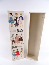 Seltenes Vintage Zubehör Box OVP Karton für Pale Blond Bubble Cut Barbie (20818)