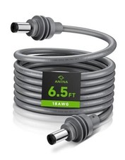 Starlink Mini DC Power Cord 18AWG Replacement 2M/6.5FT 2M/6.5FT DC Male to Male