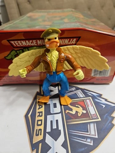 Vintage 1989 TMNT Teenage Mutant Ninja Turtles Ace Duck Action Figure Figure