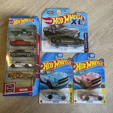Hot Wheels Lot 8pc Nissan Collection Diecast Car Datsun 620 Fairlady XL Art Cars