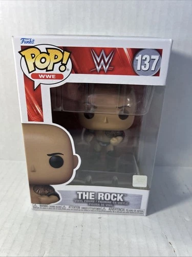 Funko Pop! WWE: Wrestling #137 The Rock - Dwayne "The Rock" Johnson W/Protector