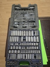 155 Pieces Blue-point By Snap-on Blpgssc155 Comb Drive Sae Metric Please Read