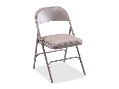 Folding Chairs Padded Seat 19-3/8''x18-1/4''x29-5/8'' 4/CT BG