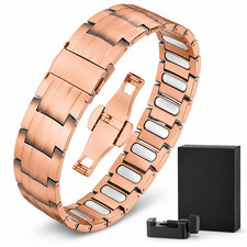 100 Pure Copper Magnetic Bracelet for Men Women Adjustable Link Band Gift