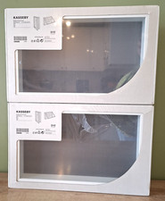IKEA KASSEBY Wall Showcase Display Case x 2 Shadow Box Frames white discontinued