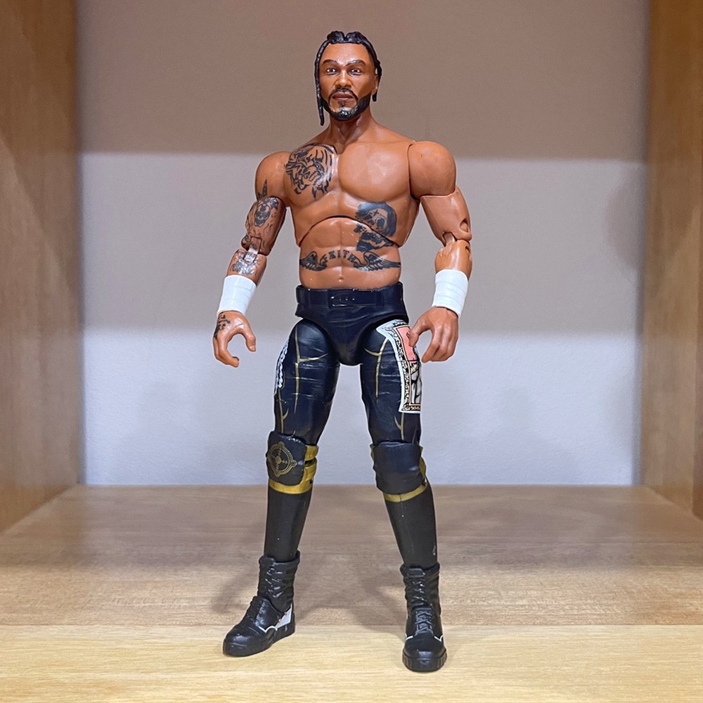 Vault Edition AEW Swerve Strickland Wrestling Action Figure WWE Rare Jazwares