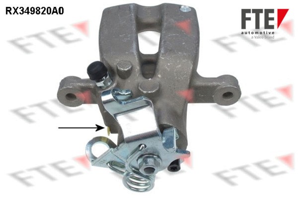 FTE Bremssattel 9290297 Aluminium FüR Fiat Panda Classic VAN 500 Punto Idea 4X4-image