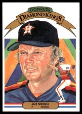 Joe Niekro 1983 Donruss #10 Houston Astros MLB READ FREE SHIPPING AutographDen