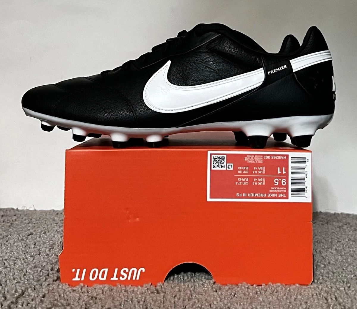Nike Premier 3 FG Black for Sale | Authenticity Guaranteed | eBay