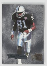 Tim Brown #5 1995 Fleer Metal Silver Flasher Raiders