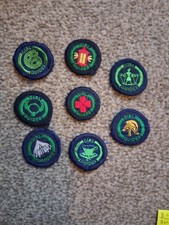 8 Old Guide Interest Badges