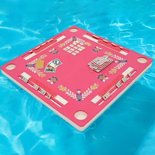 MAISON LUDE 3-in-1 Floating Game Mat: Mahjong , Rummi Cube  Waterproof Cards