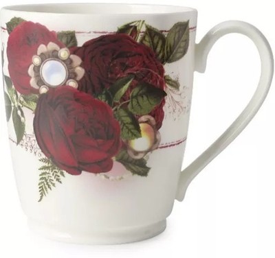 Noritake x Nijisanji Sherin Burgundy Mug Cup Alma Bianca Excellent Japan For Age
