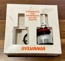 Sylvania 9005 Led Fog Headlight Bulbs 6000k Cool White Light - H11 - New In Box Sylvania 9005 Led Fog Headlight Bulbs 6000k Cool White Light - H11 - New In Box