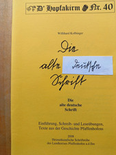 Sütterlin: ALTE DEUTSCHE SCHRIFT  Lehr- und Übungsbuch Kalligraphie