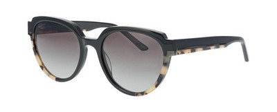 ProDesign Denmark SOMMER 1S / 6032 Black Dark Gradient SUNGLASSES - 53-19-140