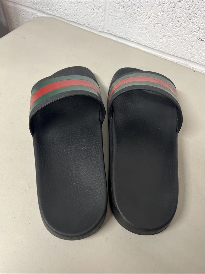 Sandalias Gucci para hombre negras talla 10 Foto 4 de 4