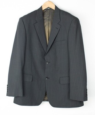 DIGEL Men 60% Wool Stretch Blazer Jacket Overcoat Size L (52 - 42)