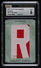 2009-10 ITG Superlative Volume 2 Nameplate 1/1 Bob Probert #NP-91 CSG 6 7ez