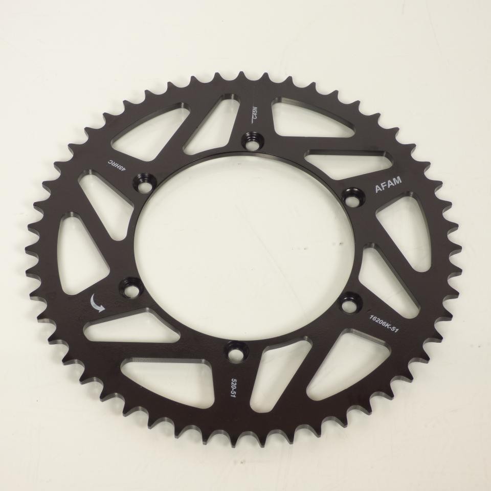 Couronne 520 Afam 51 dents pour réparer la transmission Sherco 125