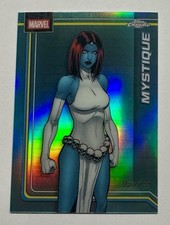 2026 Topps Chrome Marvel Comics Mystique #86 Aqua Refractor /199