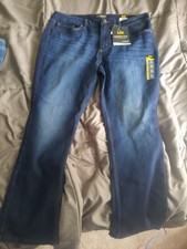 Lee Women's Legendary Regular Fit Straight Leg Jeans Nightshade Size 16M NEW