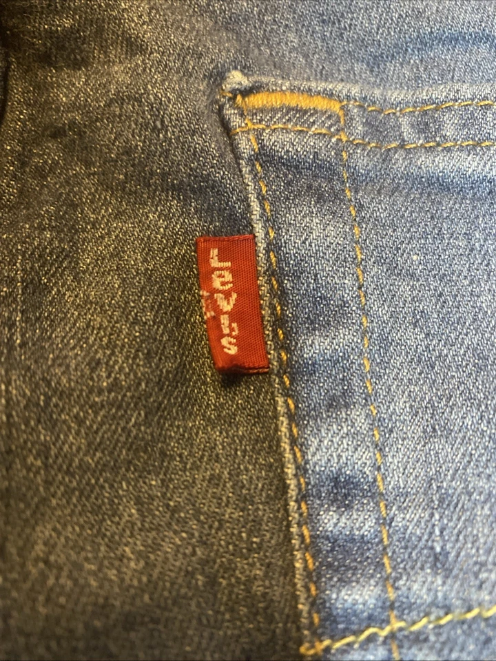 Jeans Levi’s 559 W32 L34 Azul Denim Botón Cremallera Strauss Co Foto 2 de 4