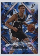 2025-26 Topps Chrome Sapphire Edition Selections Carter Bryant #SS-12 0qw3