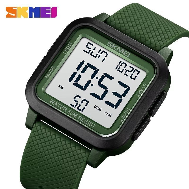 SKMEI Digital Watch Sports Mens 50M Waterproof Resistant Casual Military 1894