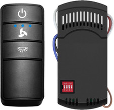 Universal Ceiling Fan Remote Control Kit for Hunter Hampton Bay Fans