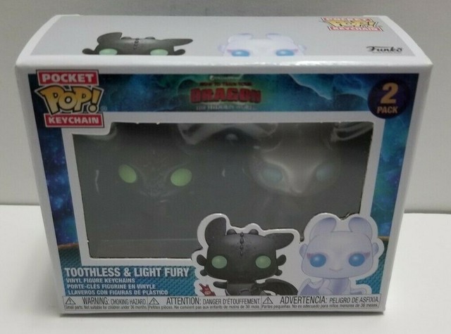 toothless funko pop keychain