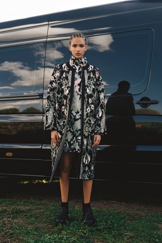 CÁRDIGAN JACQUARD LANA ZARA CÁRDIGAN ABRIGO CHAQUETA PUNTO LANA ABRIGO - Imagen 4 de 8