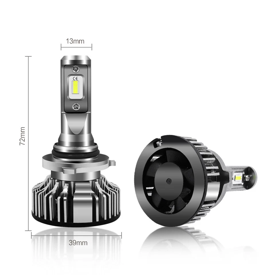 Allá Lighting EZ Fit LED 9006 Faro Bombilla de haz de inmersión baja|Luz antiniebla súper brillante Foto 4 de 4