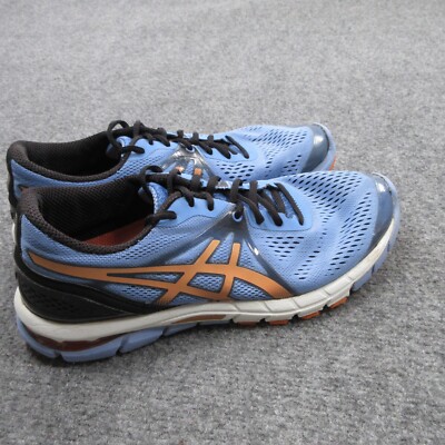 Asics Shoes Womens 10 Blue Orange Athletic Running Gel-Excel 33 Sneaker T460N