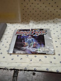 Nes Nintendo Image Fight Game Cartridge w/Manual Insert NICE TESTED