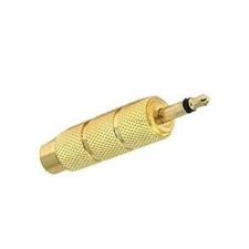 ChromaCast 1/4-Inch Female Stereo Plug to 3.5mm Male Stereo Jack Adapter