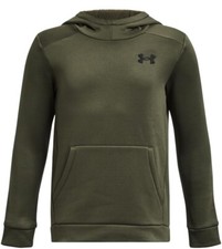Under Armour Youth Fleece Graphic Hoodie Marine Green Size S 8 Brand New NWT
