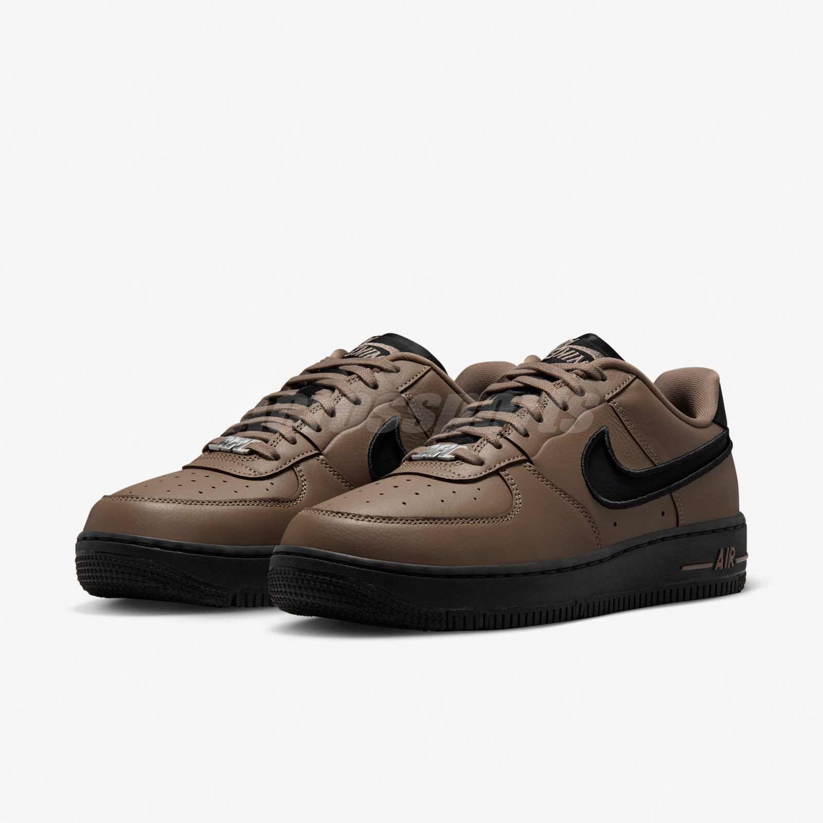 Nike Wmns Air Force 1 Dance Brown Black Women Casual Shoes Sneakers FJ7409-200
