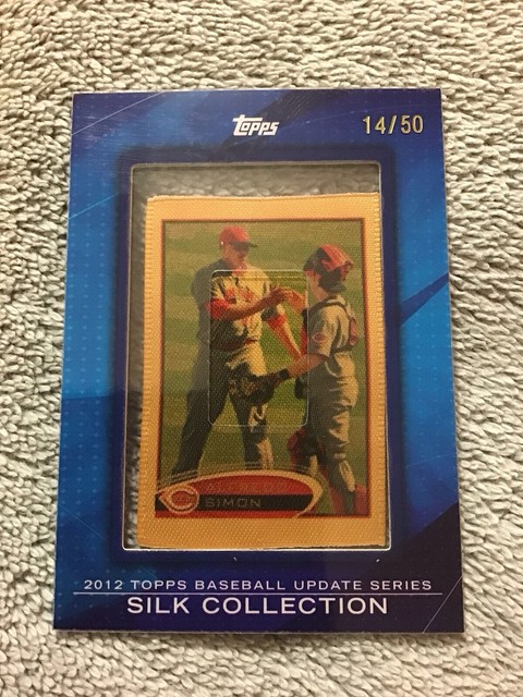 2012 Topps Update ALFREDO SIMON Silk Collection #d/50  Cincinnati Reds