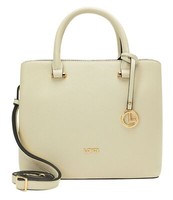 L.Credi Maxima Handle Bag Handtasche UmhäNgetasche Tasche Creme Creme Neu