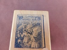 Good Stamps Bannan's Pilgrims Promise Rubber Stamp 2" x 1 3/4"