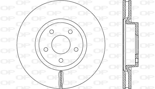 Disques de frein Ford Mondeo IV 2.0 1.8 1.6 TDCi en acier carbone de 300mm