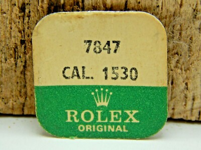 ROLEX FACTORY NEW Opened CAL1530 PALLET STAFF BOX OF TWO (2) 1530 7847