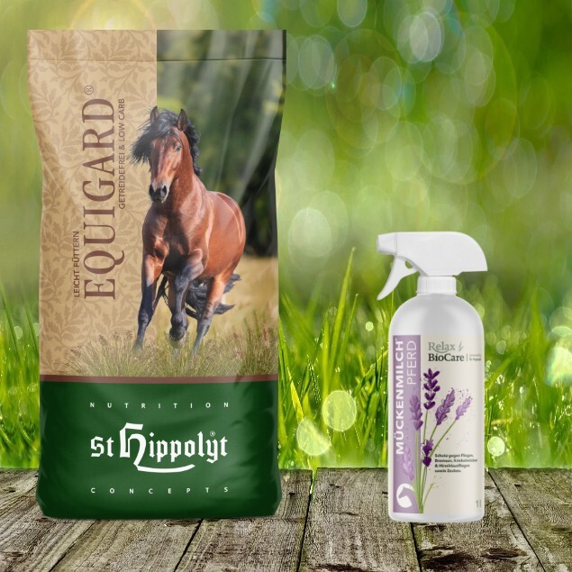 Equigard Classic 25 kg + Relax Biocare Mückenmilch 500 ml *gratis*