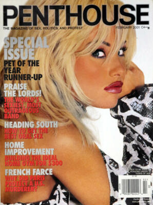 Penthouse Magazine February 2001 Factory Sealed