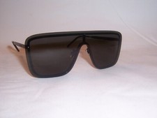 NEW SAINT LAURENT SUNGLASSES SL 364 MASK 002 BLACK/BLACK AUTHENTIC