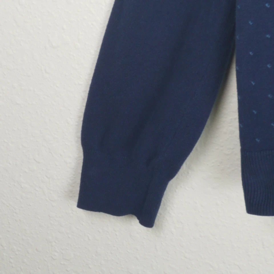 Suéter para mujer MERONA 2XL azul cuello en V manga larga  Foto 4 de 4