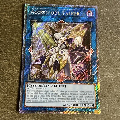 Accesscode Talker 1st Edition Platinum Secret Rare RA02-EN044 Yu