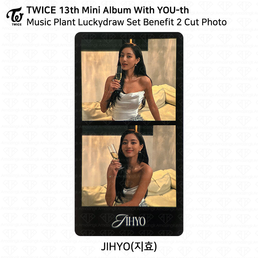 TWICE 13th Mini Album With YOU-th Music Plant Luckydraw TWICE 13th Mini Album With YOU-th Music Plant Luckydraw